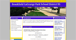 Desktop Screenshot of district95.org